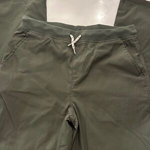 Boy’s Land’s End Lined Pants Olive Green